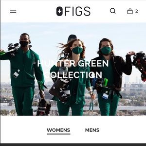 FIGS LIVINGSTON HUNTER GREEN